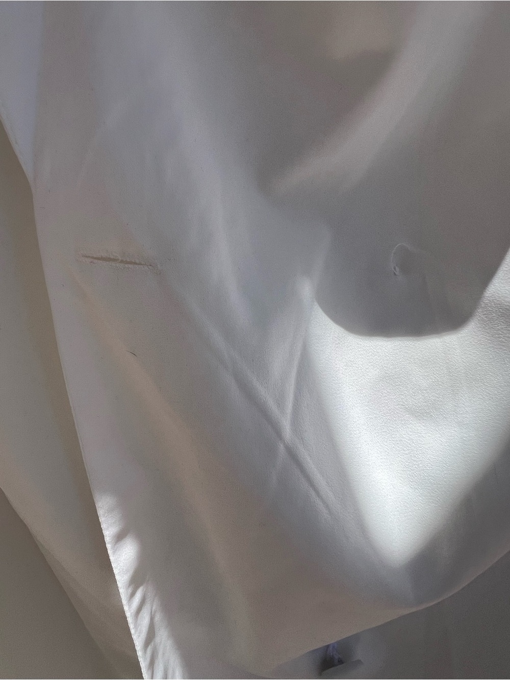 Nasty Gal White Feather-Trim Blazer Dress - Picture 4 of 7
